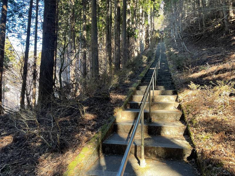 石割神社の階段